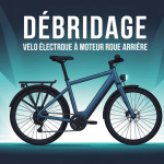 débrider vélo électrique moteur roue arrière image technique sécurité
