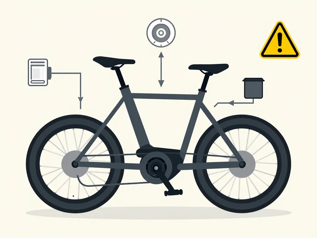débrider vélo électrique moteur roue arrière schéma débridage risques