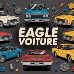 illustration eagle voiture modèles collector et youngtimers