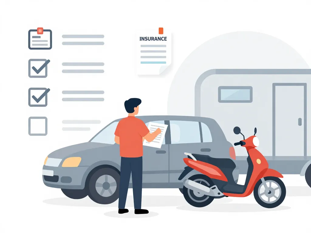 Location remorque moto vérification véhicule et documents