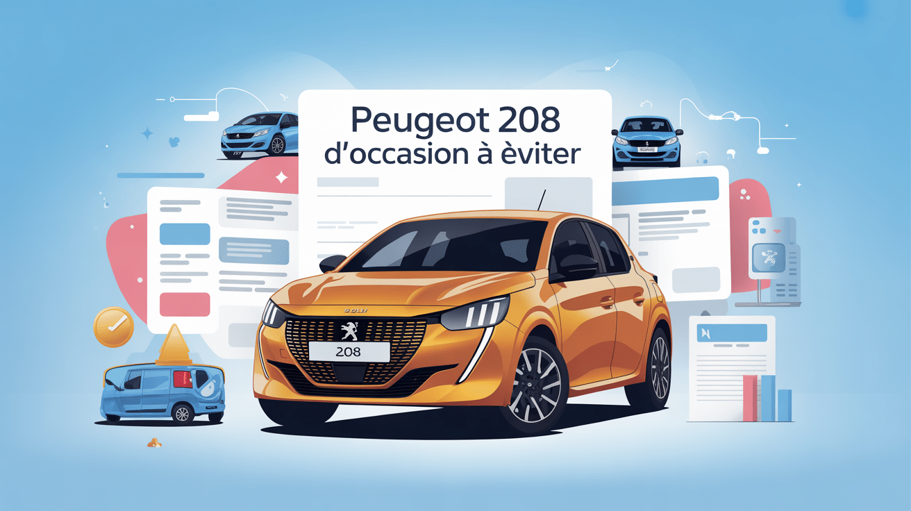 modèle 208 à éviter illustration achat sécurisé Peugeot 208 d'occasion