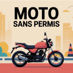 illustration moto sans permis 50cc urbaine et rurale