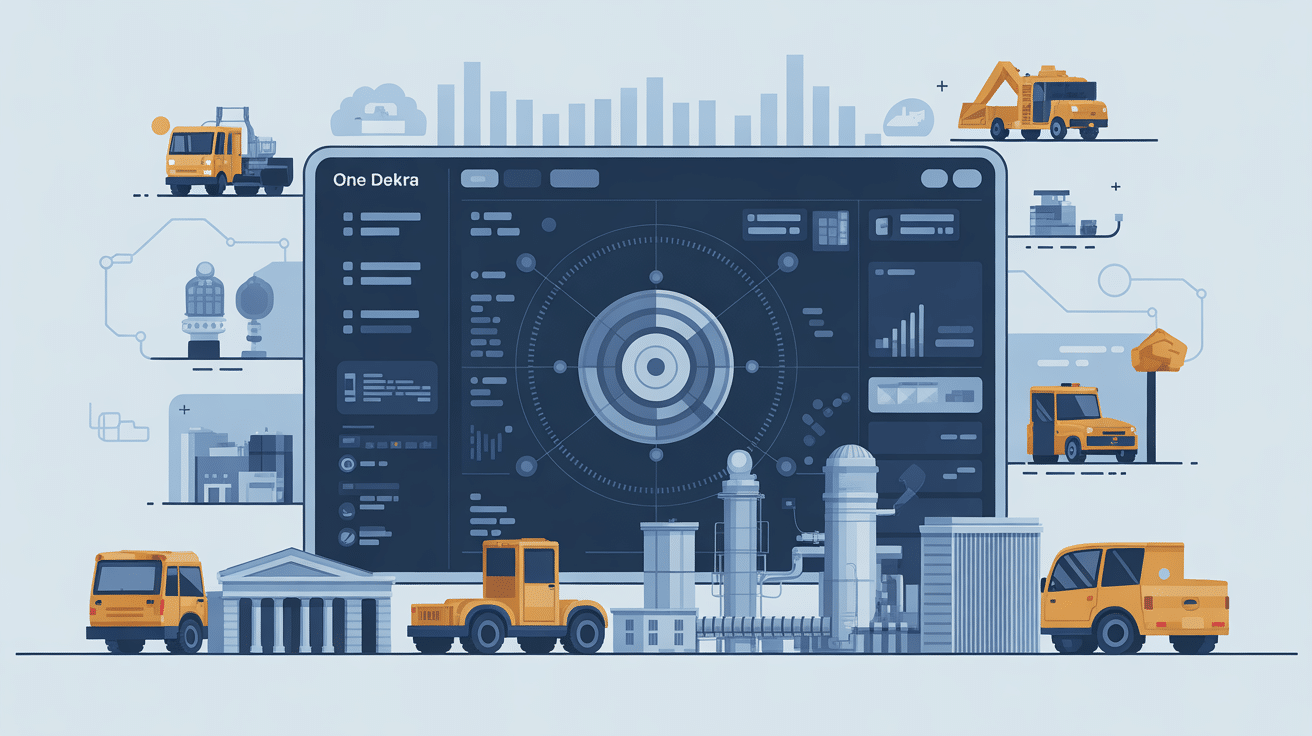 illustration one dekra plateforme digitale gestion centralisée
