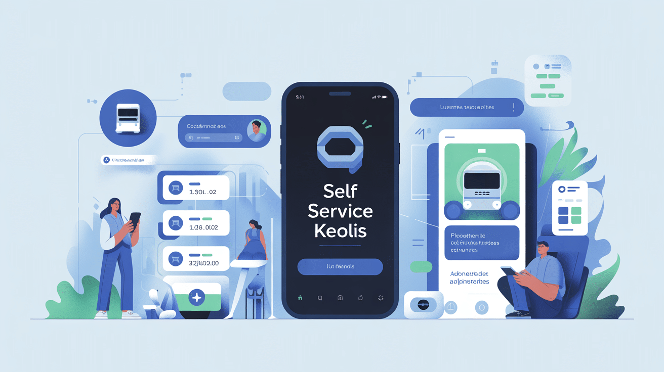 self service keolis illustration plateforme en ligne