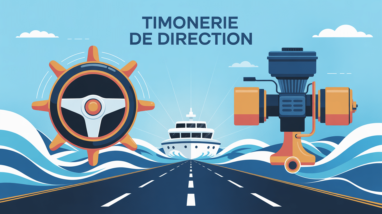 timonerie de direction illustration voiture et bateau