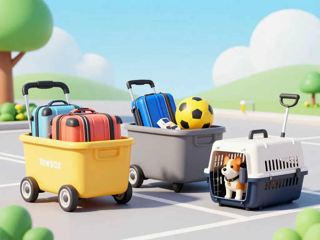 towbox modèles famille sport chien usages