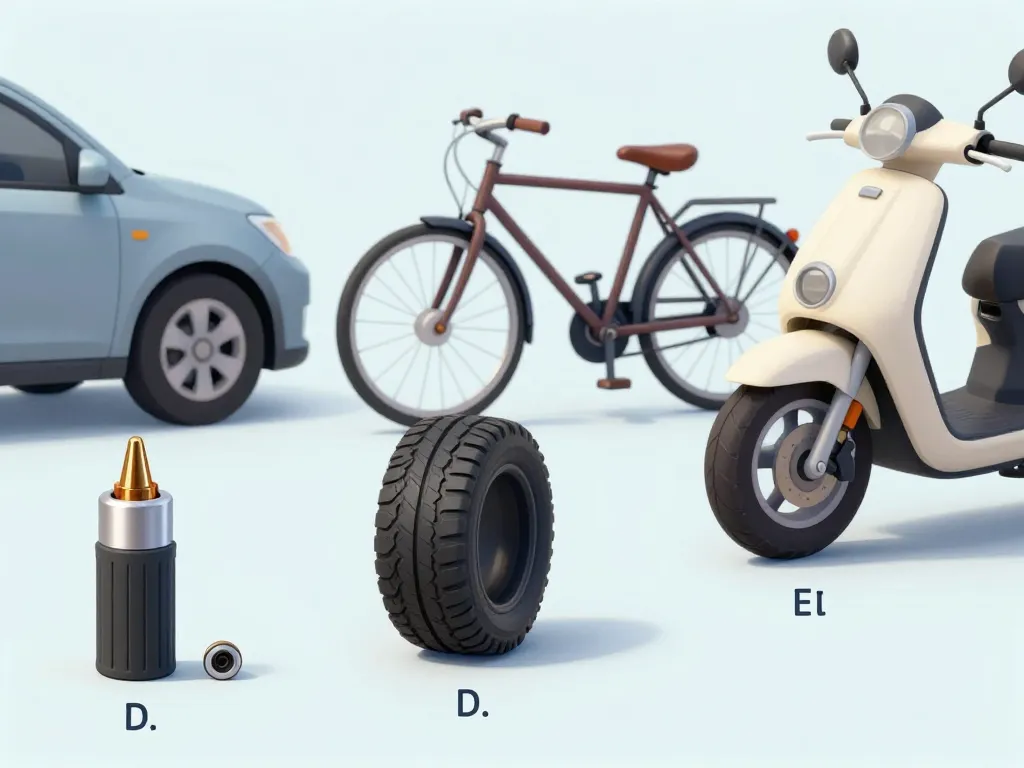 valve pour pneu auto vélo moto comparaison