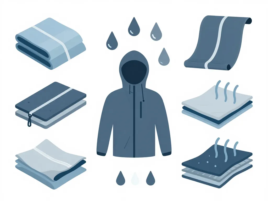 vetement pluie velo membrane respirante coutures zip