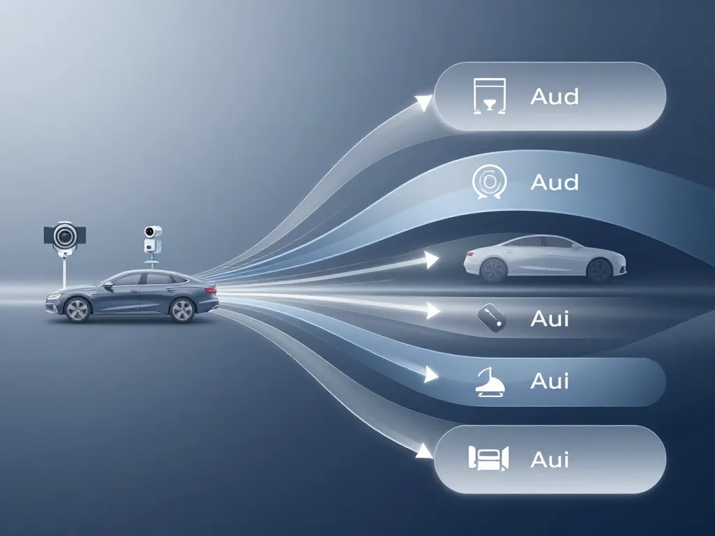 Schéma conceptuel audi pre sense fonctionnement