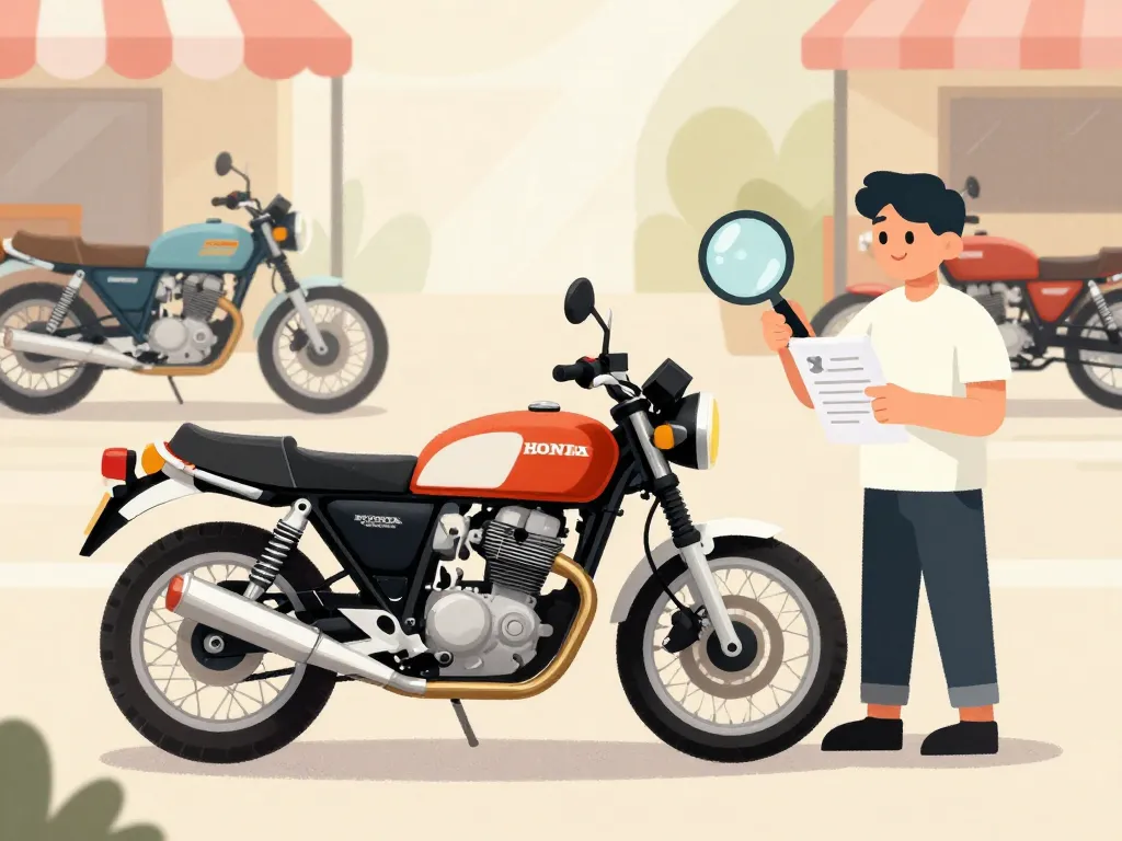 Editorial inspection 550 Four Honda occasion checklist