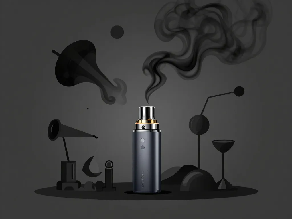 blacks smokes illustration fumée noire vape et ambiance dramatique