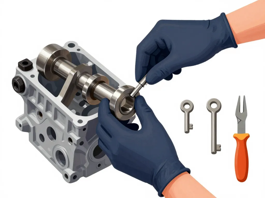 installation sécurisée clavette décalée am6 étapes