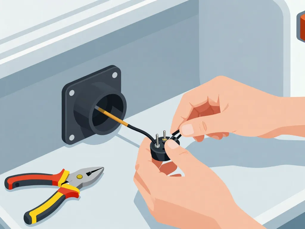 branchement prise remorque étape par étape