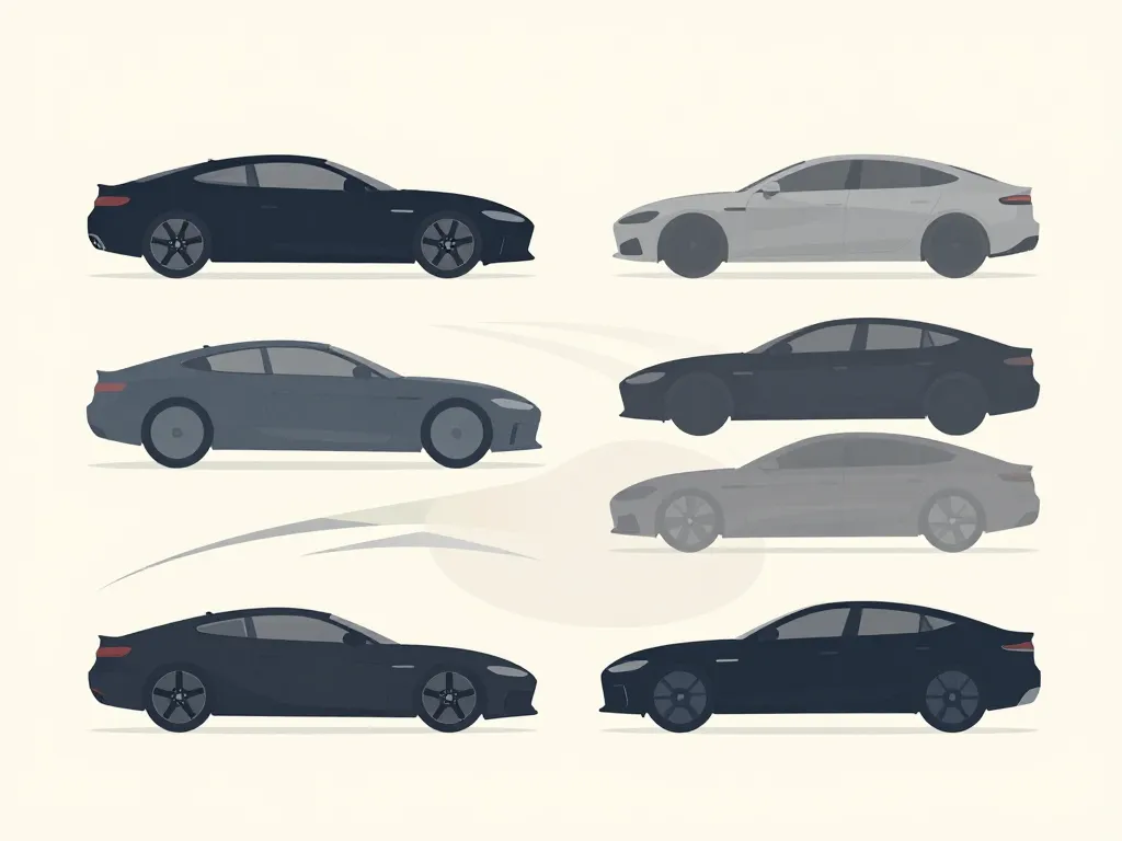 Concept design de la plus belle voiture au monde proportions et émotion