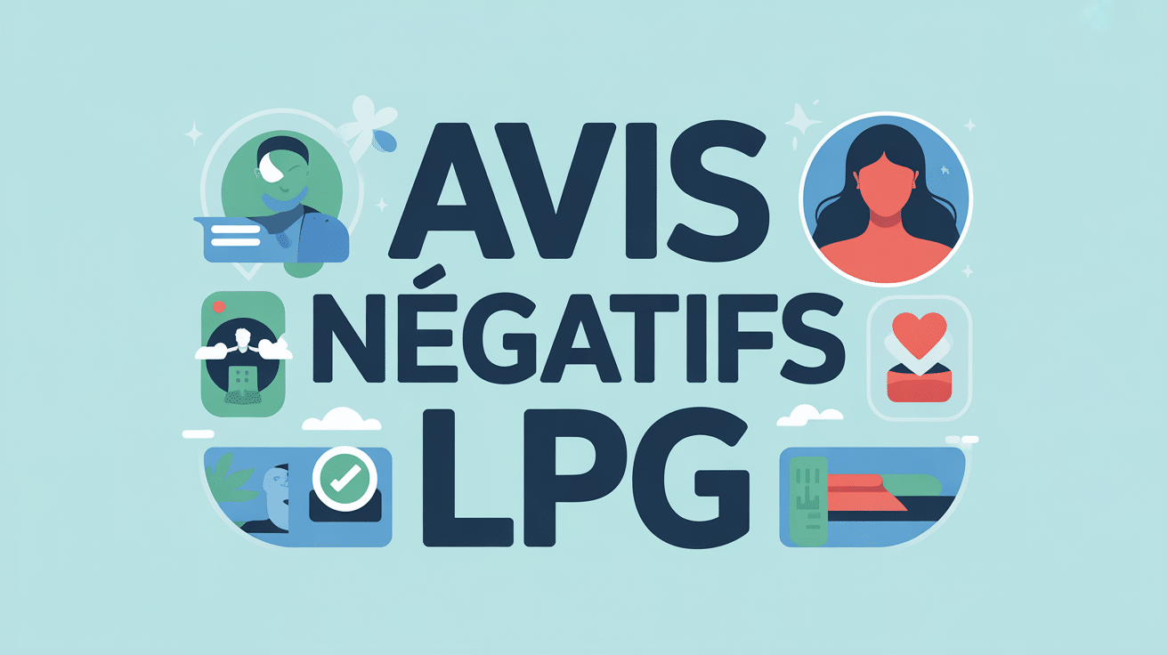 lpg avis négatif icône soin critique