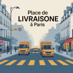 illustration place livraison paris organisation urbaine