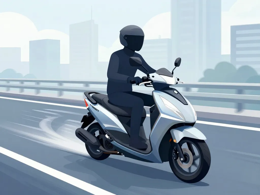 yamaha tricity 300 vitesse max accélérations trois roues