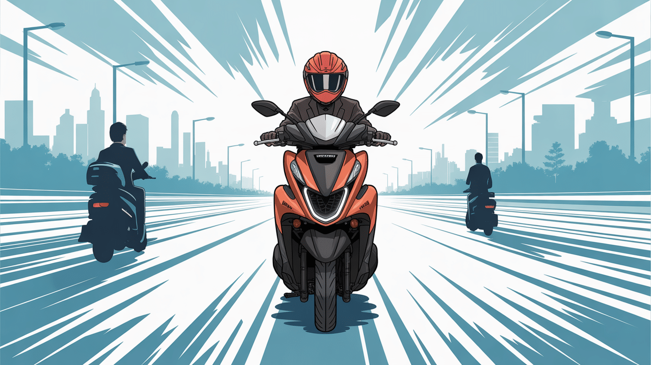 yamaha tricity 300 vitesse max lancé sur route