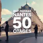 Agence BNP Paribas Nantes 50 Otages centre ville moderne