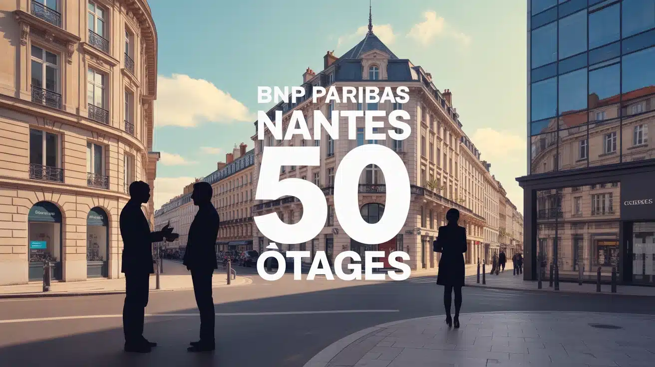 Agence BNP Paribas Nantes 50 Otages centre ville moderne