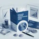 Brochure tarifaire Banque Populaire 2025 avec carte bancaire et pièces