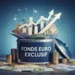 Illustration fonds Euro Exclusif coffre fort et croissance financiere