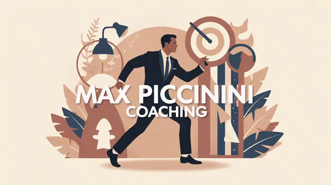 Illustration Max Piccinini coaching dynamique et inspirante