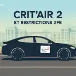 Quand interdiction Crit'Air 2 diesel, voiture et panneaux ZFE