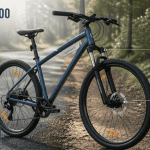 Vélo Riverside 500 sur asphalte et sentier, composants clés