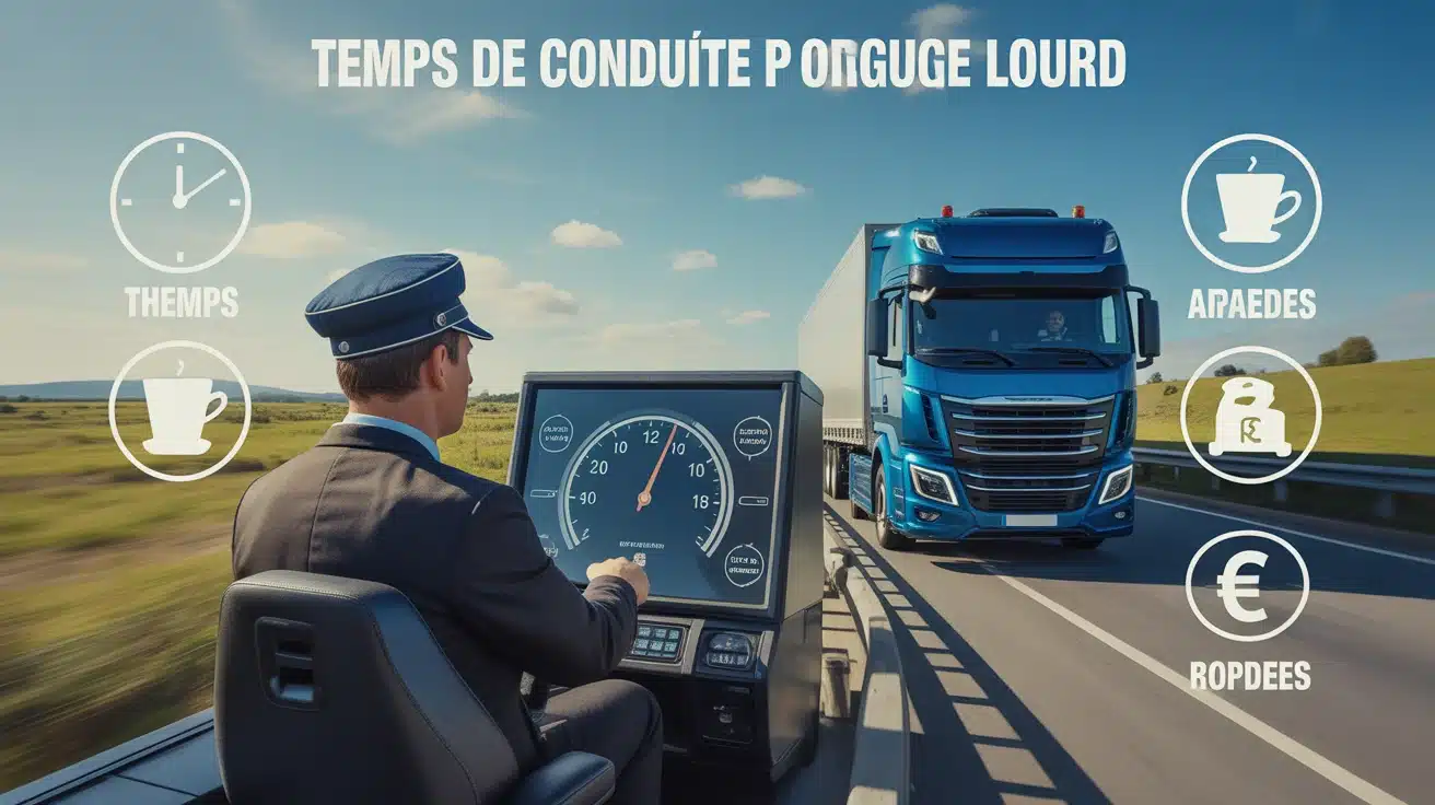 temps de conduite poids lourd tachygraphe camion