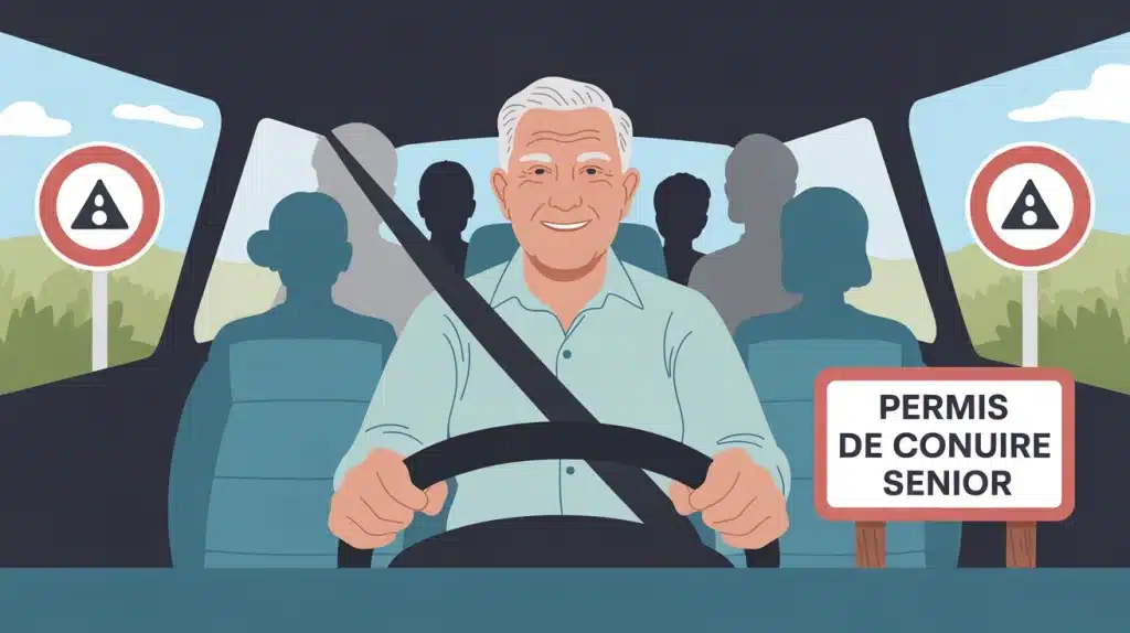 visite médicale permis de conduire après 70 ans conducteur senior