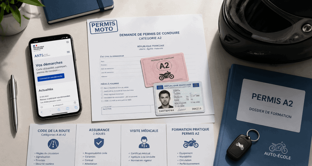 acheter un permis moto permis français et documents administratifs