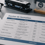 combien de temps dure la formation chauffeur de bus