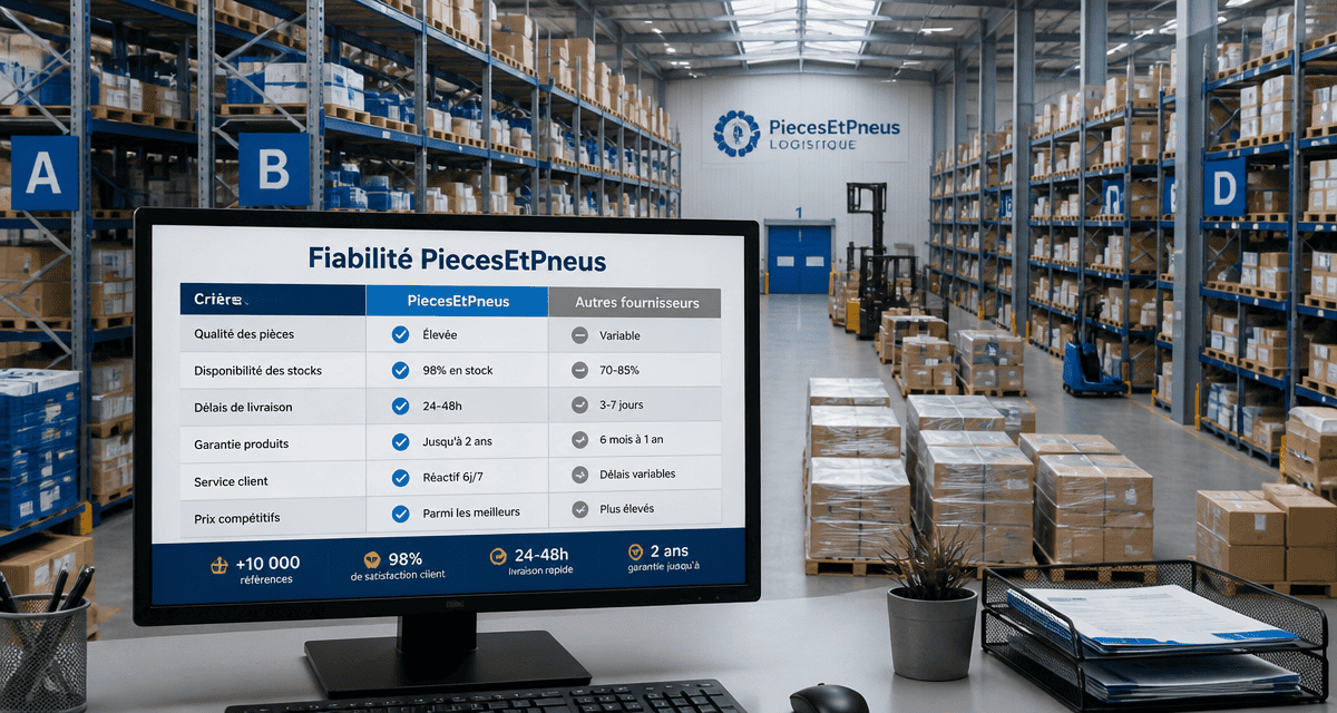 piecesetpneus.com avis entrepôt logistique