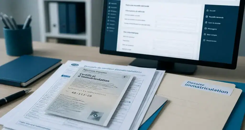 Carte grise net en 48h : dossier ANTS