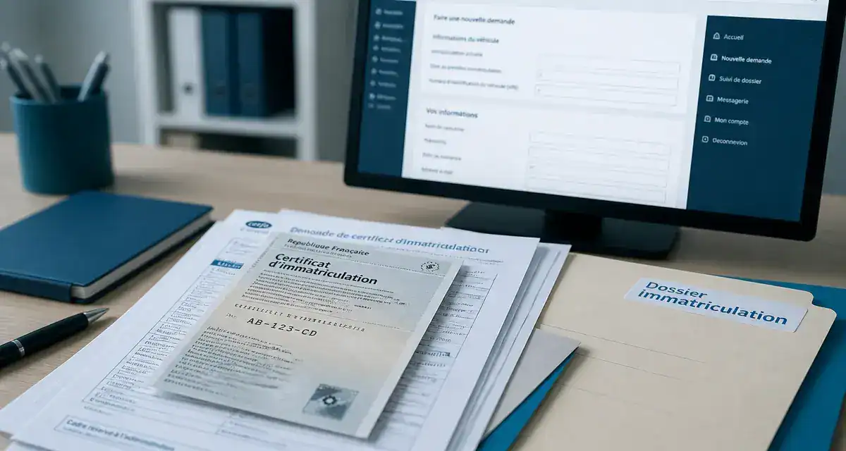Carte grise net en 48h : dossier ANTS