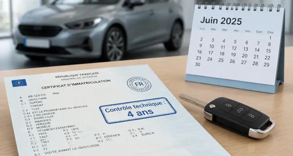 controle technique pour voiture neuve certificat et calendrier