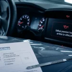 Défaut pression huile moteur : arrêtez le véhicule, voyant pression d’huile allumé
