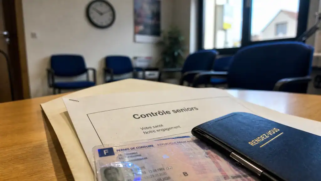 Renouvellement permis de conduire à 75 ans : contrôle seniors