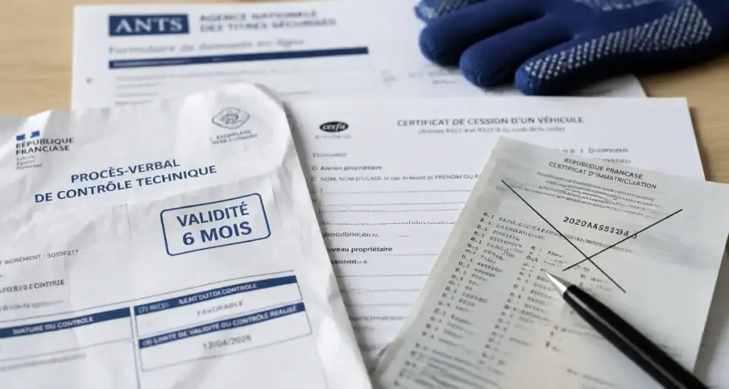 Validité controle technique vente : 6 mois