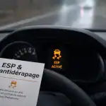 Voyant voiture qui glisse : causes et sécurité ESP antidérapage