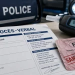 Conduite sans permis avec alcoolémie positive : procès-verbal et contrôle routier
