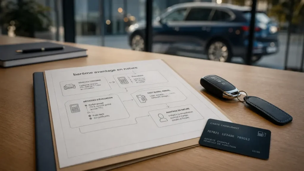 Voiture de fonction pour cadre : statut, fiscalité et modèles à négocier