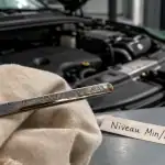 Vérifier le niveau d'huile moteur chaud ou froid avec jauge Min/Max