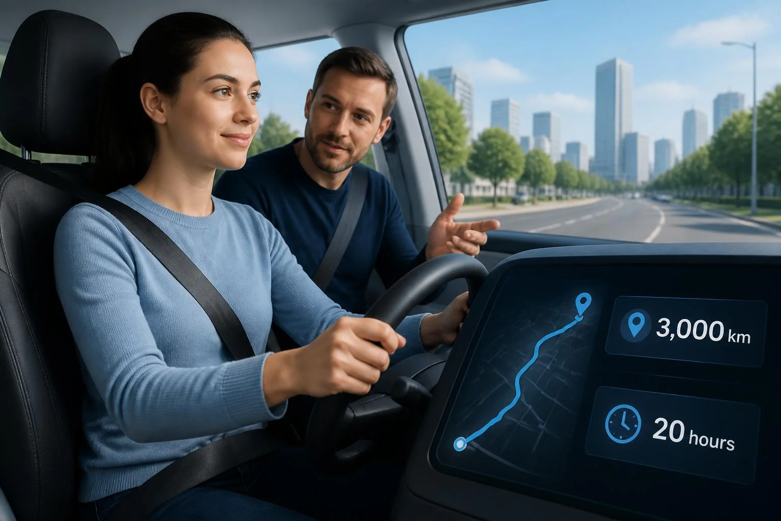 AAC : 3 000 km, 20 h et assurance à anticiper