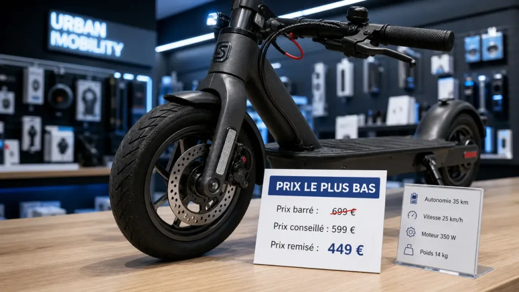 Trottinette électrique en promo : pourquoi le prix barré ne suffit pas