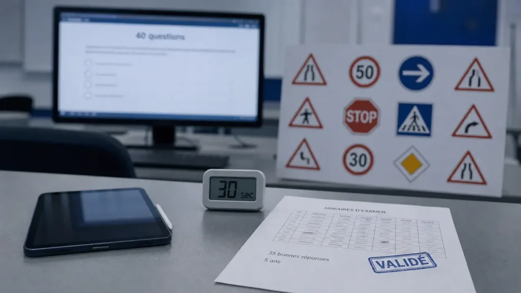 40 questions, 30 secondes chacune : la vraie durée du code de la route