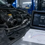 DTC226322 Renault turbo HS ou fuite d’air (P2263)