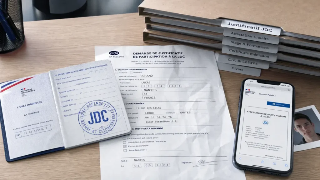 JDC obligatoire pour le permis : l’attestation à fournir avant 25 ans