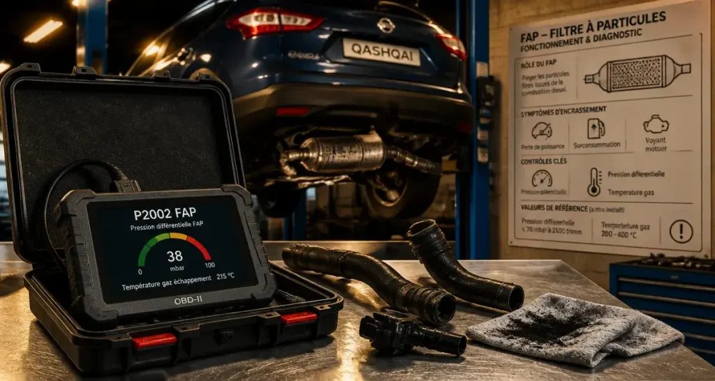 Code P2002 sur Nissan : 99€ pour nettoyer votre FAP au lieu de le remplacer